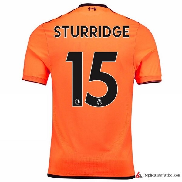 Camiseta Liverpool Tercera equipación Sturridge 2017-2018